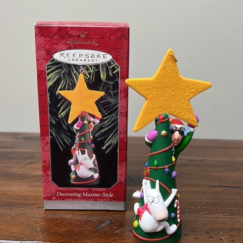 HALLMARK • Keepsake Ornament Maxine 1998